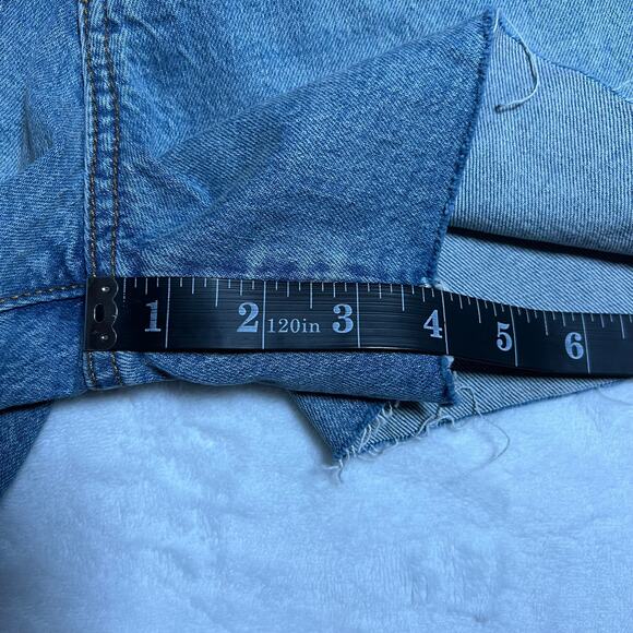 Universal Thread Vintage Midi Stretch Shorts Raw Hem Size 4 NEW Festival Rodeo - Picture 10 of 10